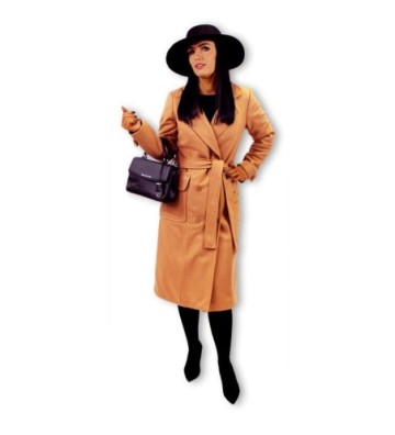 płaszcz długi trencz