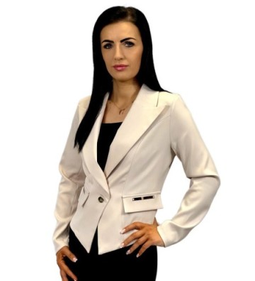 Marynarko-narzutka z lampasem